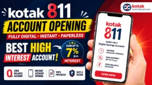 kotak 811 account opening
