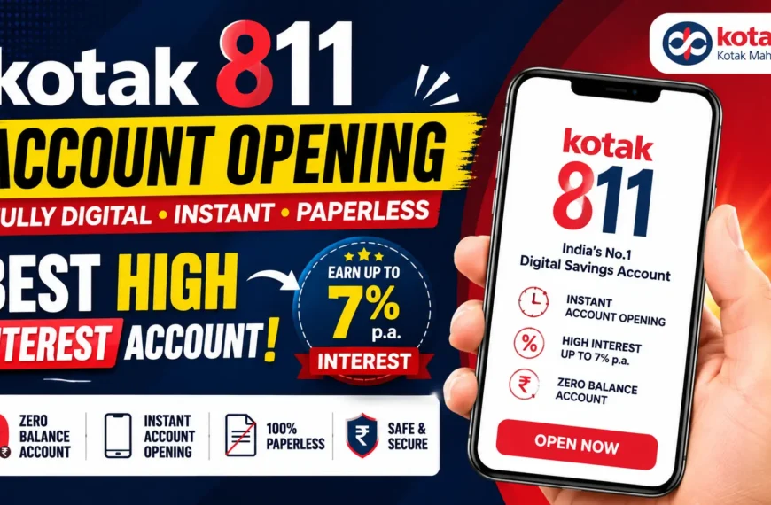 kotak 811 account opening