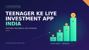 investment teenager poster